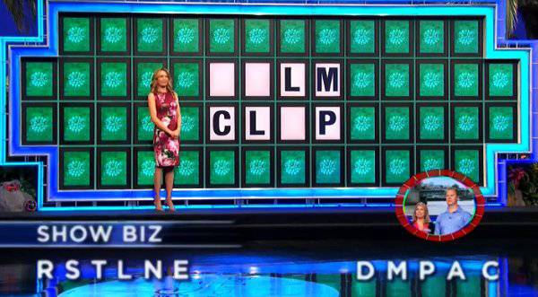 Mike and Jennifer on Wheel of Fortune (1-12-2018)