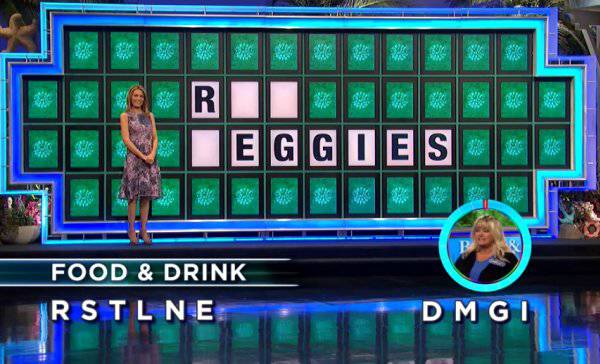 Shirley on Wheel of Fortune (1-23-2019)