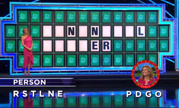 Wendy on Wheel of Fortune (1-9-2019)