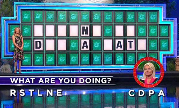 Amy on Wheel of Fortune (10-15-2019)