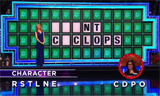 Frankie Mieles on Wheel of Fortune (10-30-2017)