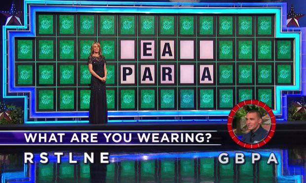 Eric Petry on Wheel of Fortune (11-7-2017)