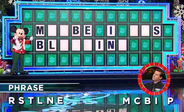 Nick on Wheel of Fortune (12-12-2019)