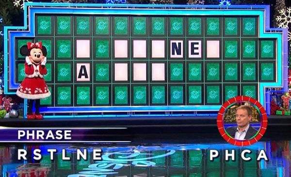 Michael on Wheel of Fortune (12-13-2019)