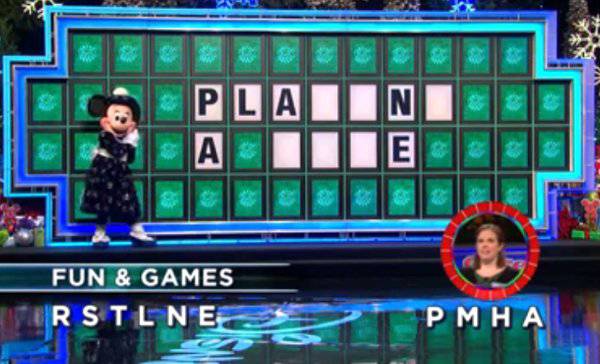 Michelle on Wheel of Fortune (12-20-2019)