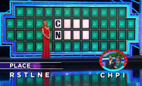 Carmelo and Emma on Wheel of Fortune (2-15-2019)