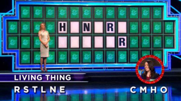 Brianna Healy on Wheel of Fortune (2-23-2018)