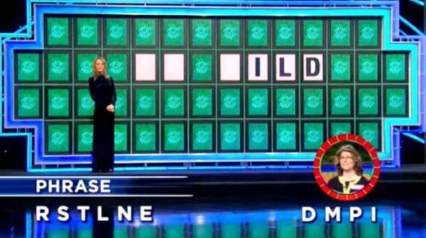 Stephanie Haegele on Wheel of Fortune (2-26-2018)