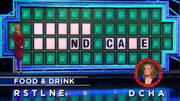 LeAnne Bandy on Wheel of Fortune (2-28-2018)