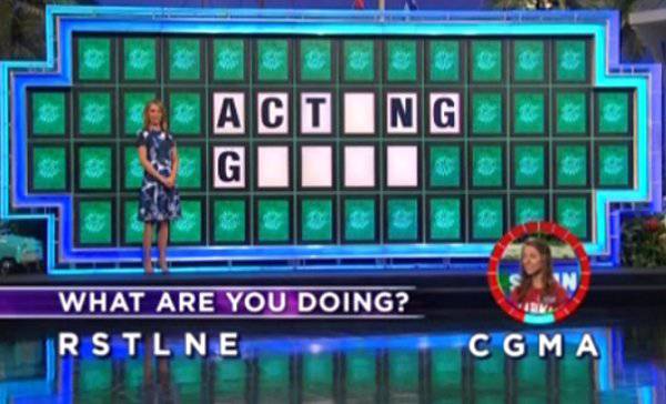 Bethany on Wheel of Fortune (3-22-2019)