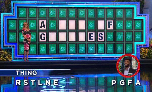 Aman on Wheel of Fortune (3-27-2019)