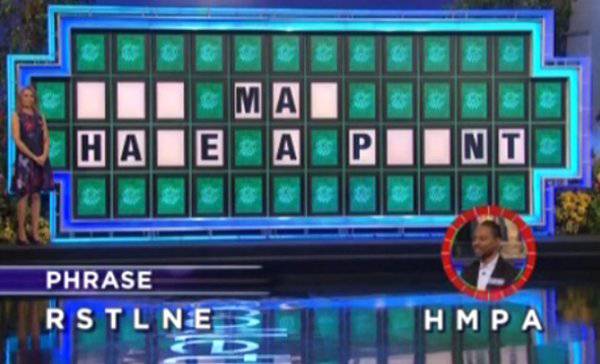 Rayon on Wheel of Fortune (3-29-2019)