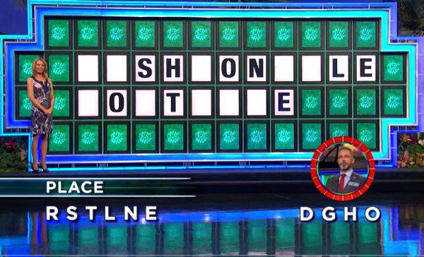 Kevin on Wheel of Fortune (5-1-2019)