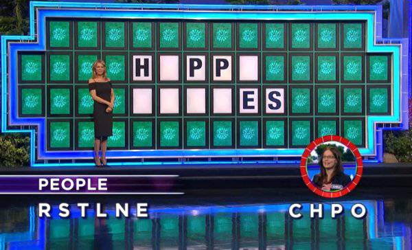 Anna on Wheel of Fortune (5-14-2019)