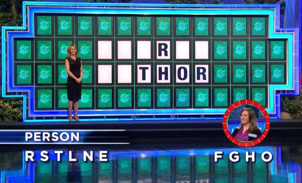 Abrianna on Wheel of Fortune (5-16-2019)