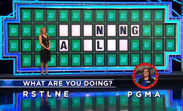 Cherith on Wheel of Fortune (6-7-2019)