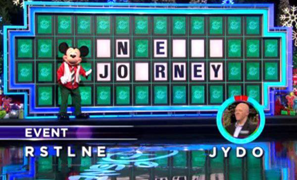 Frederick on Wheel of Fortune (12-19-2019)