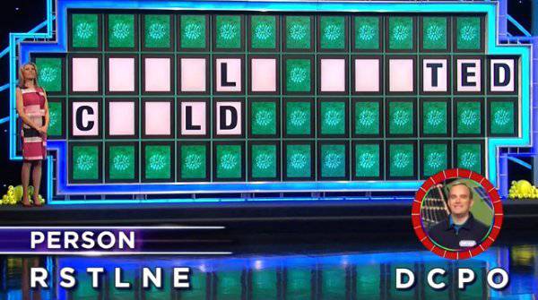 Brian on Wheel of Fortune (6-5-2018)
