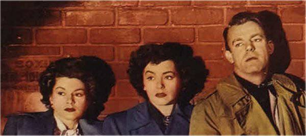 Claire Trevor, Marsha Hunt, Dennis O'Keefe (Raw Deal 1948)