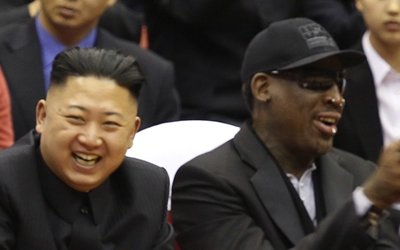 Dennis Rodman and Kim Jong-Un