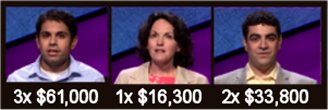 Jeopardy Champs - S31 Wk6