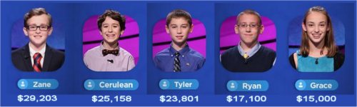 2014 Jeopardy Kids Week Champs