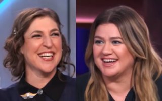 Mayim Bialik and Kelly Clarkson